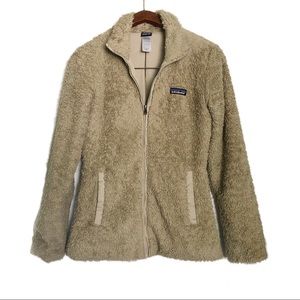 Patagonia Los Gatos El Cap Khaki fleece jacket XS